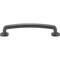 Jeffrey Alexander 128 mm Center-to-Center Gun Metal Belcastel 1 Cabinet Pull MO6373-128DACM - alternate 5